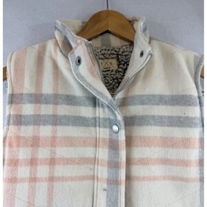 T&S Women's Striped‎ Vest, Size Medium, Style J1439PFR